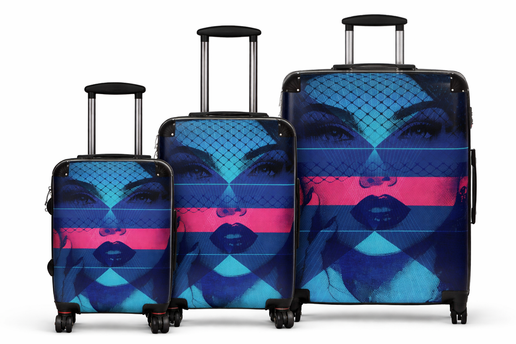 The Electric Muse - Suitcase -Carry-On - Roller