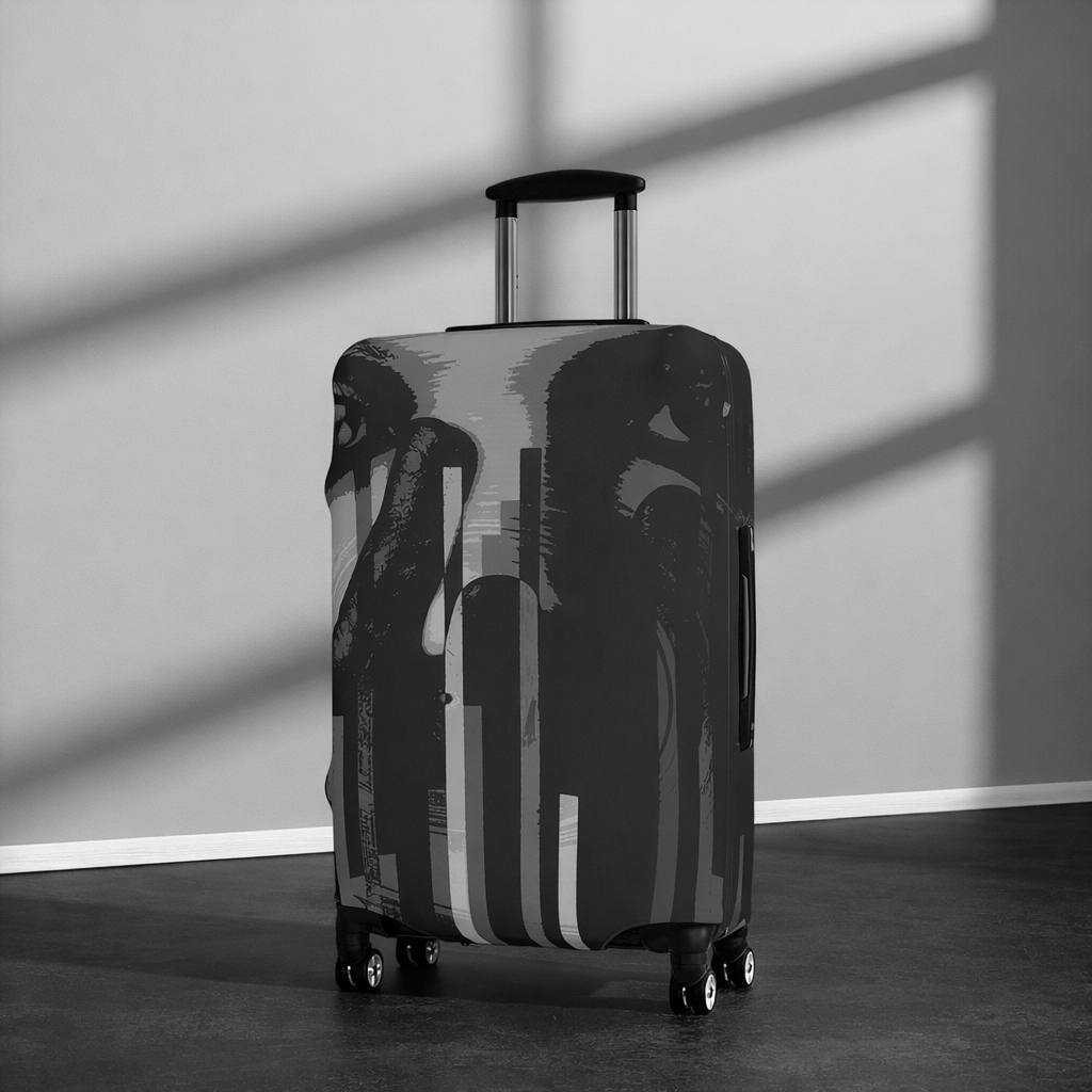 The Quiet Interrogation - Luggage Cover