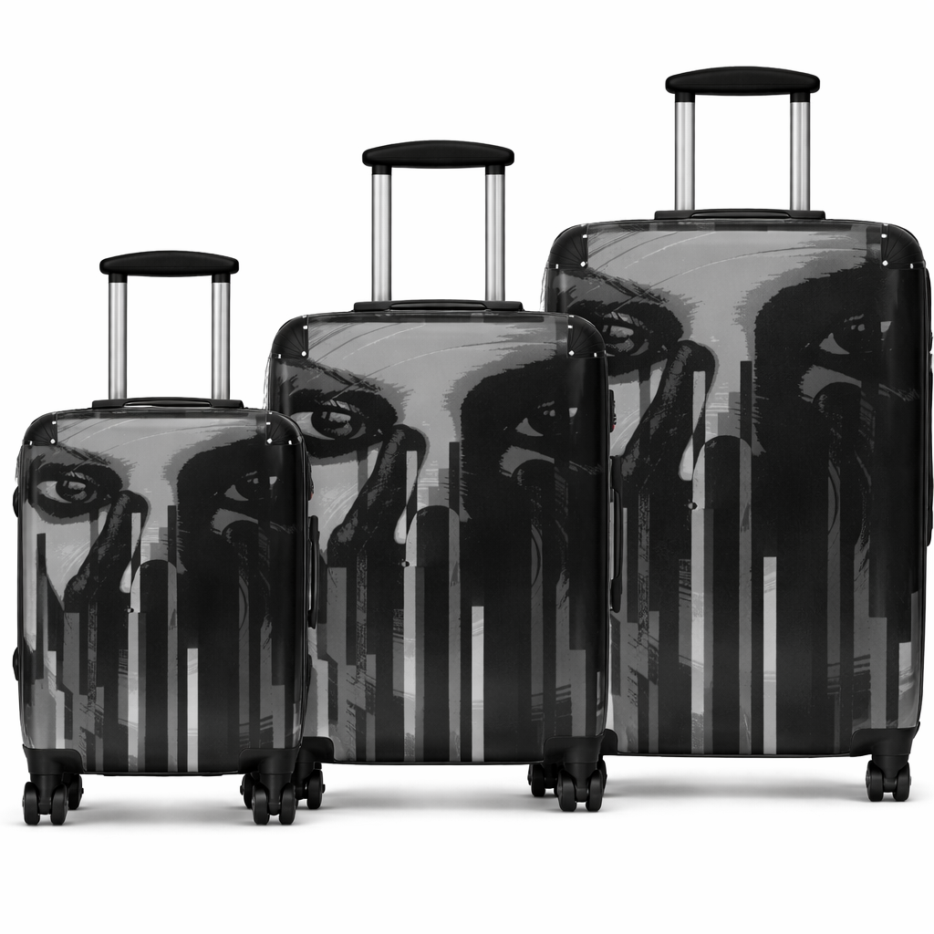 The Quiet Interrogation - Suitcase - Carry-On - Roller