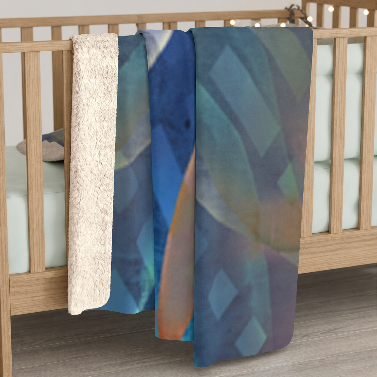 The Sanctuary - Sherpa Fleece Throw Blanket