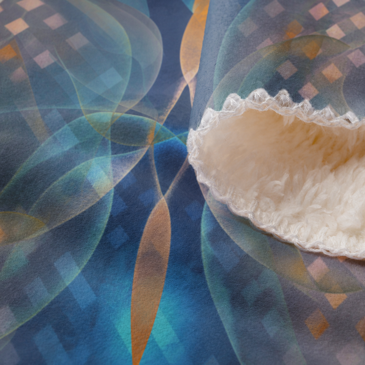 The Sanctuary - Sherpa Fleece Throw Blanket