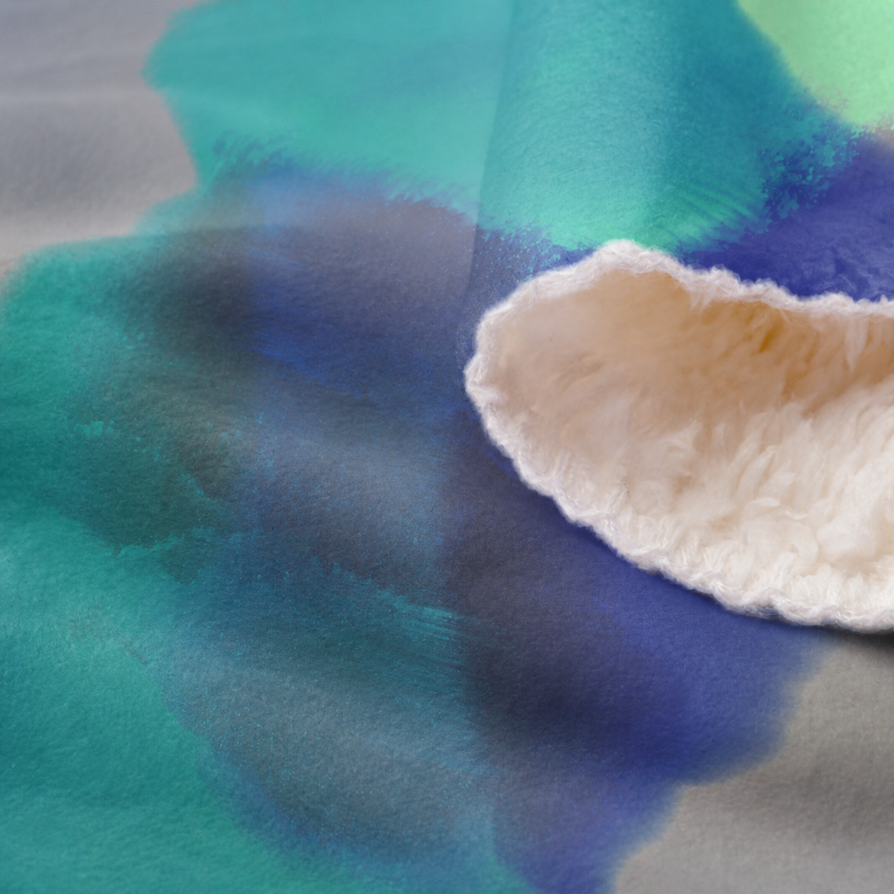 The Undertow - Sherpa Fleece Throw Blanket