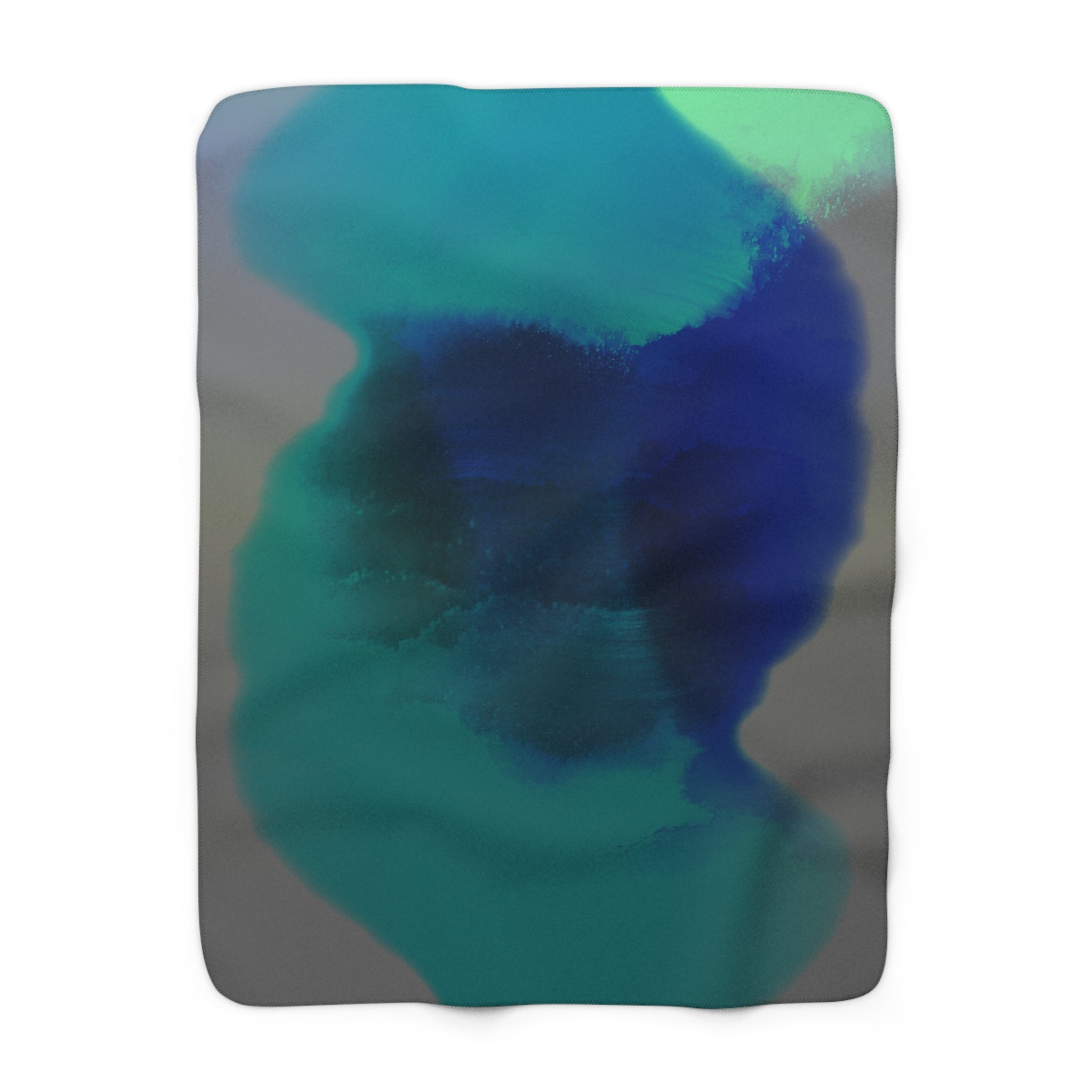 The Undertow - Sherpa Fleece Throw Blanket