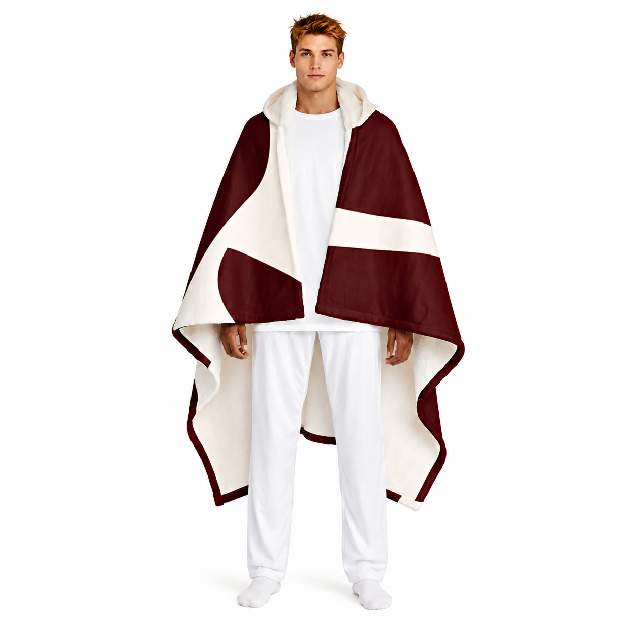 The Velvet Standard - Hooded Fleece Sherpa Blanket