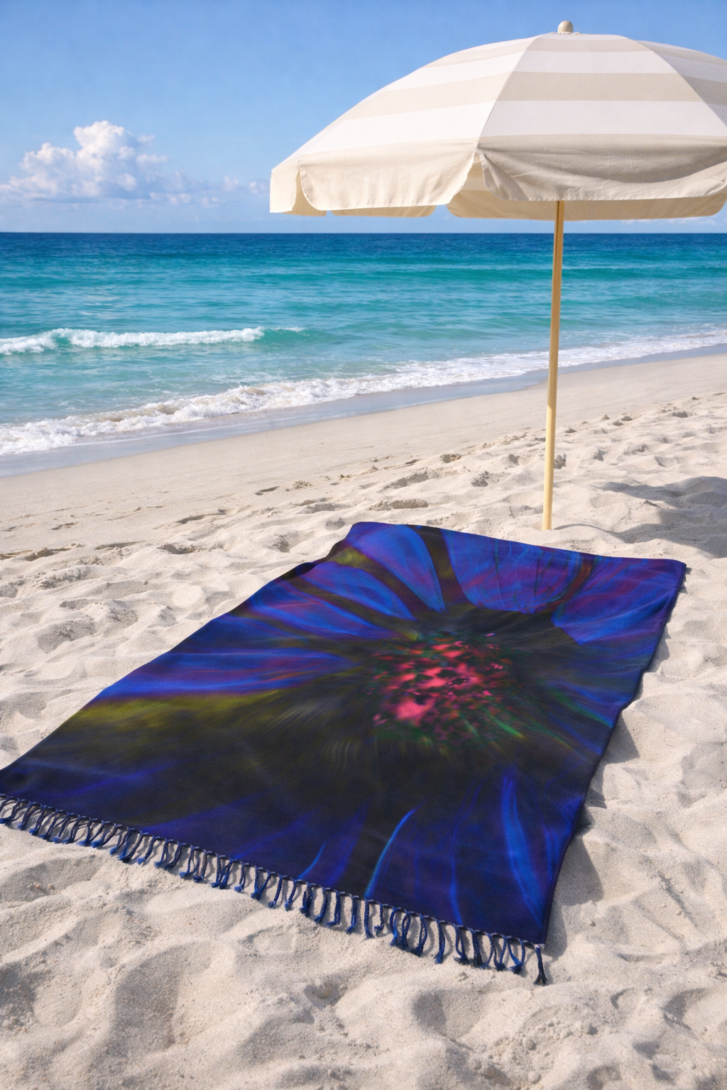 Too Alive to Hide - Boho Throw Blanket