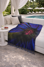 Too Alive to Hide - Boho Throw Blanket