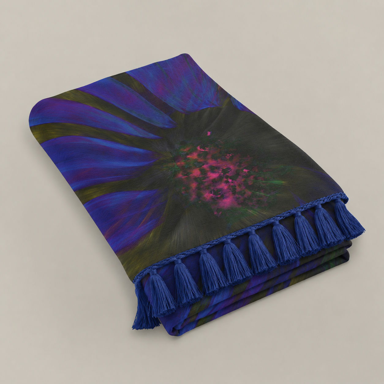 Too Alive to Hide - Boho Throw Blanket