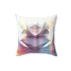 Touch Me With Your Silence - Faux Suede Throw Pillow