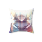 Touch Me With Your Silence - Faux Suede Throw Pillow