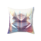 Touch Me With Your Silence - Faux Suede Throw Pillow