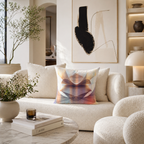 Touch Me With Your Silence - Faux Suede Throw Pillow
