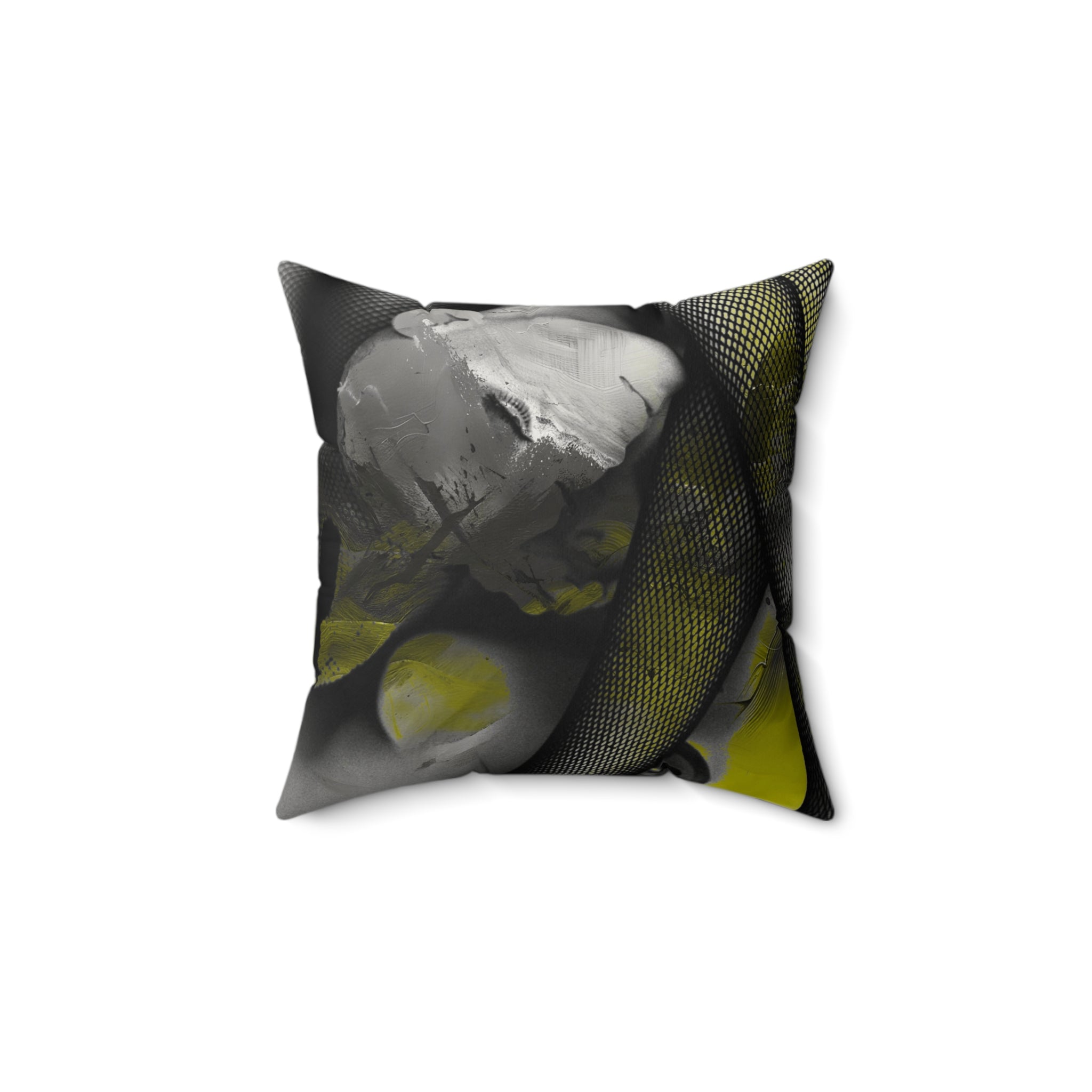 Toxic Devotion - Faux Suede Throw Pillow
