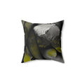 Toxic Devotion - Faux Suede Throw Pillow