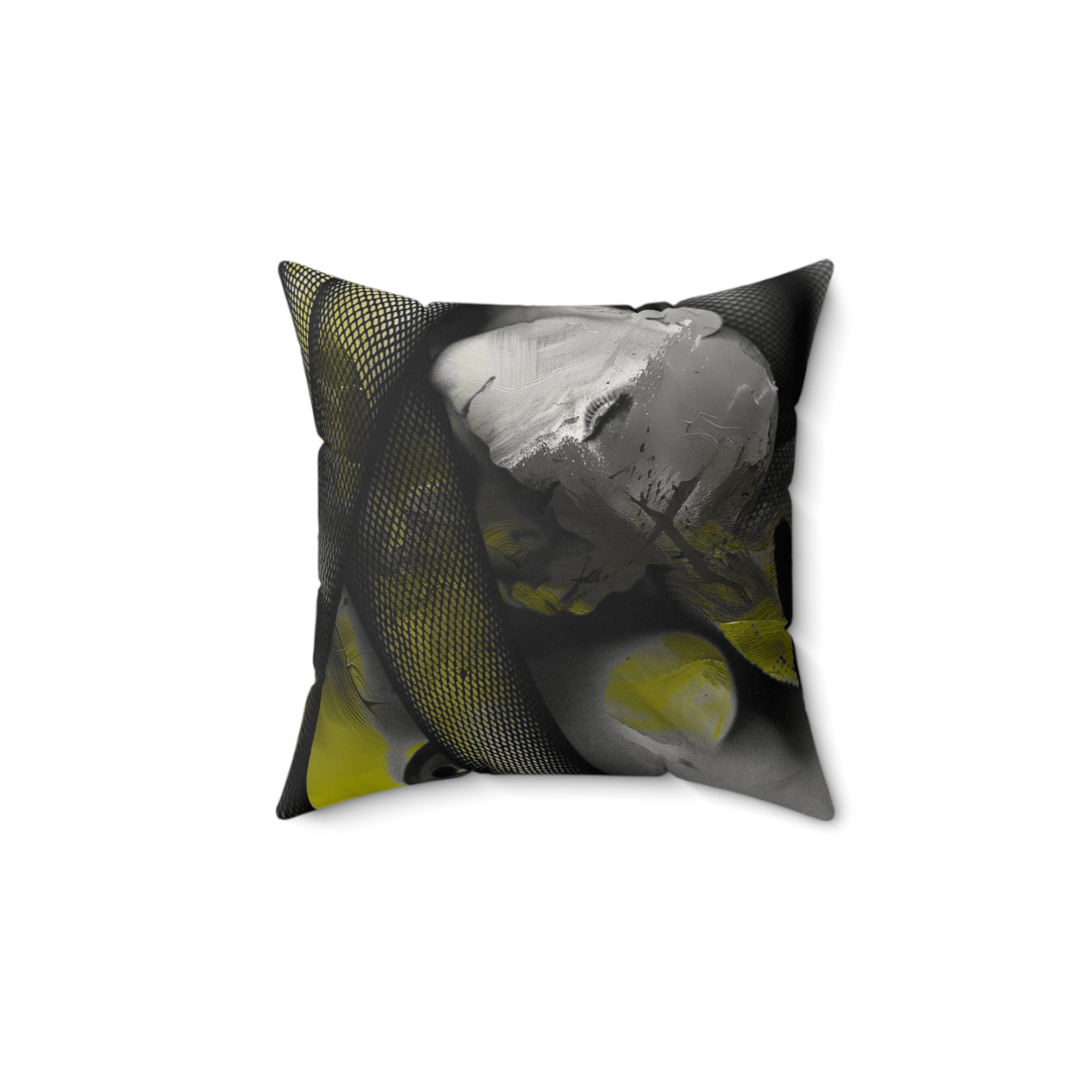 Toxic Devotion - Faux Suede Throw Pillow