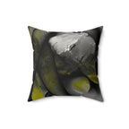 Toxic Devotion - Faux Suede Throw Pillow