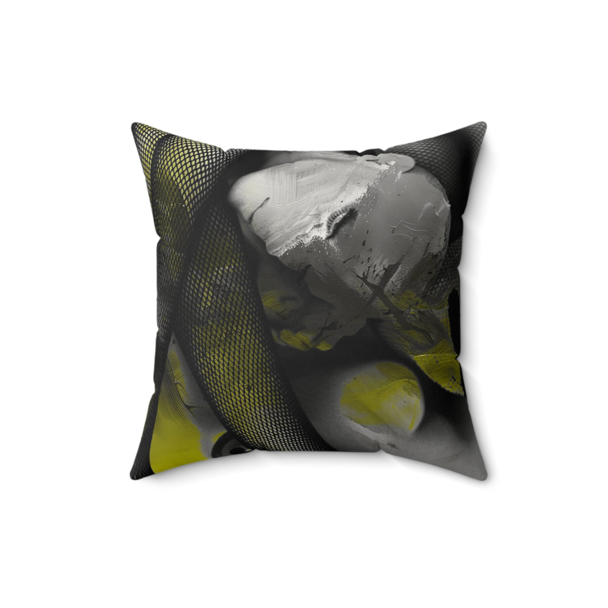 Toxic Devotion - Faux Suede Throw Pillow