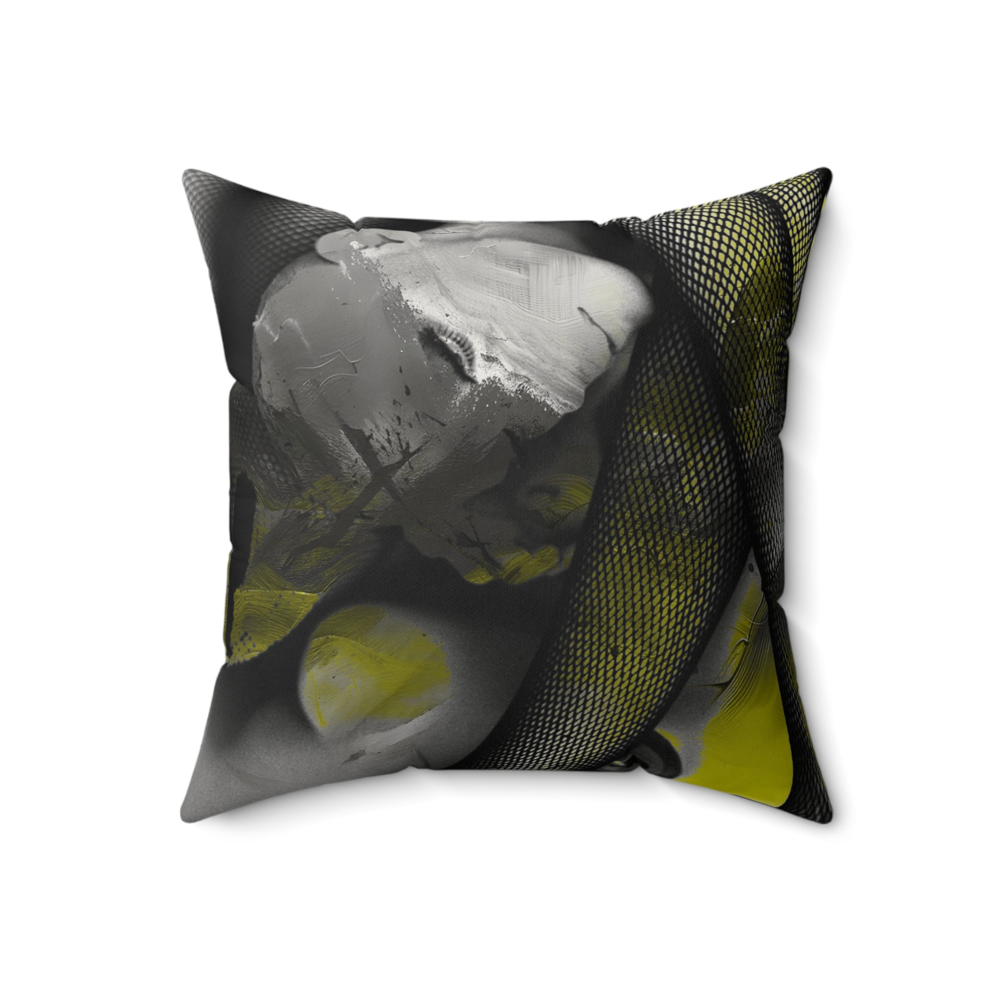 Toxic Devotion - Faux Suede Throw Pillow