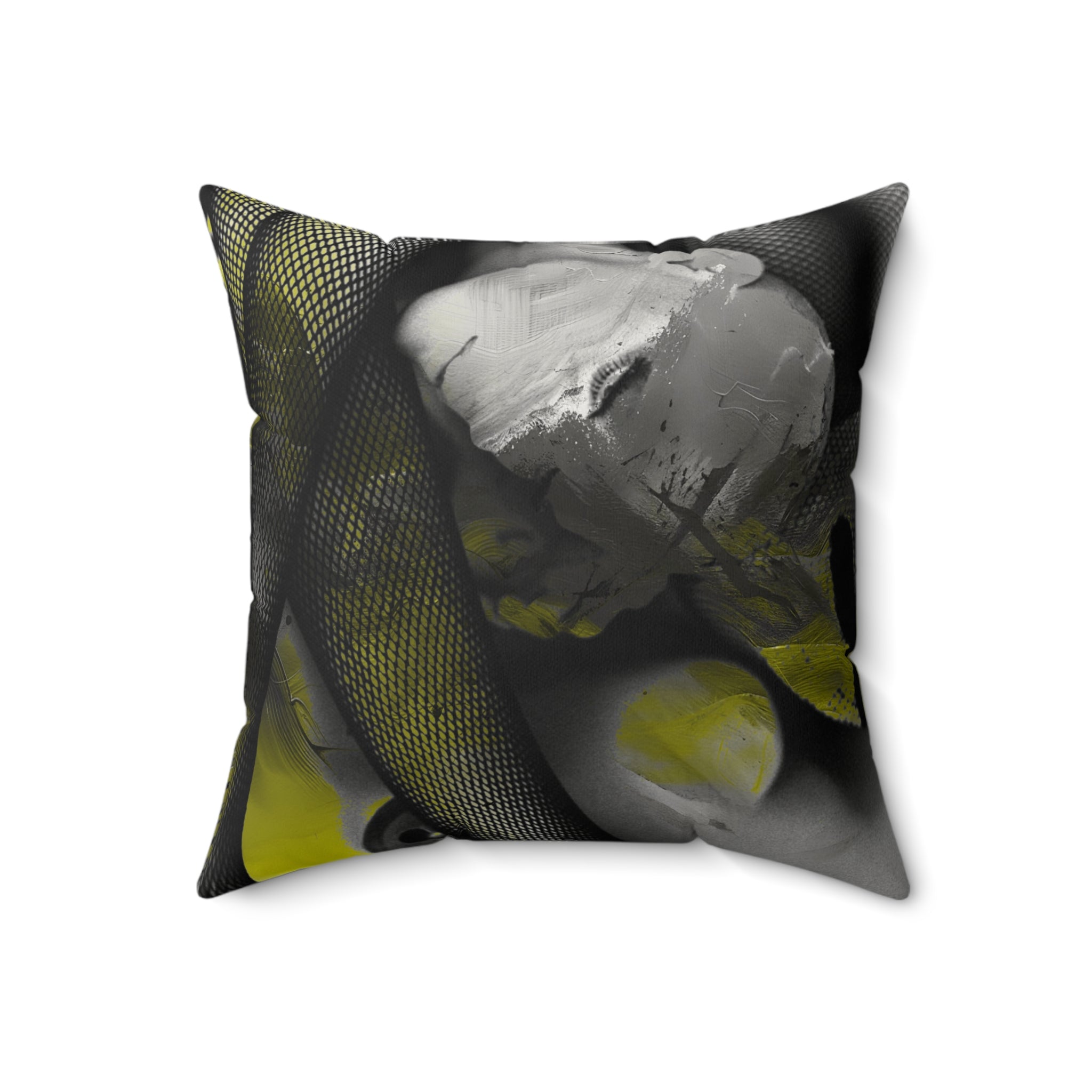 Toxic Devotion - Faux Suede Throw Pillow