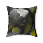 Toxic Devotion - Faux Suede Throw Pillow