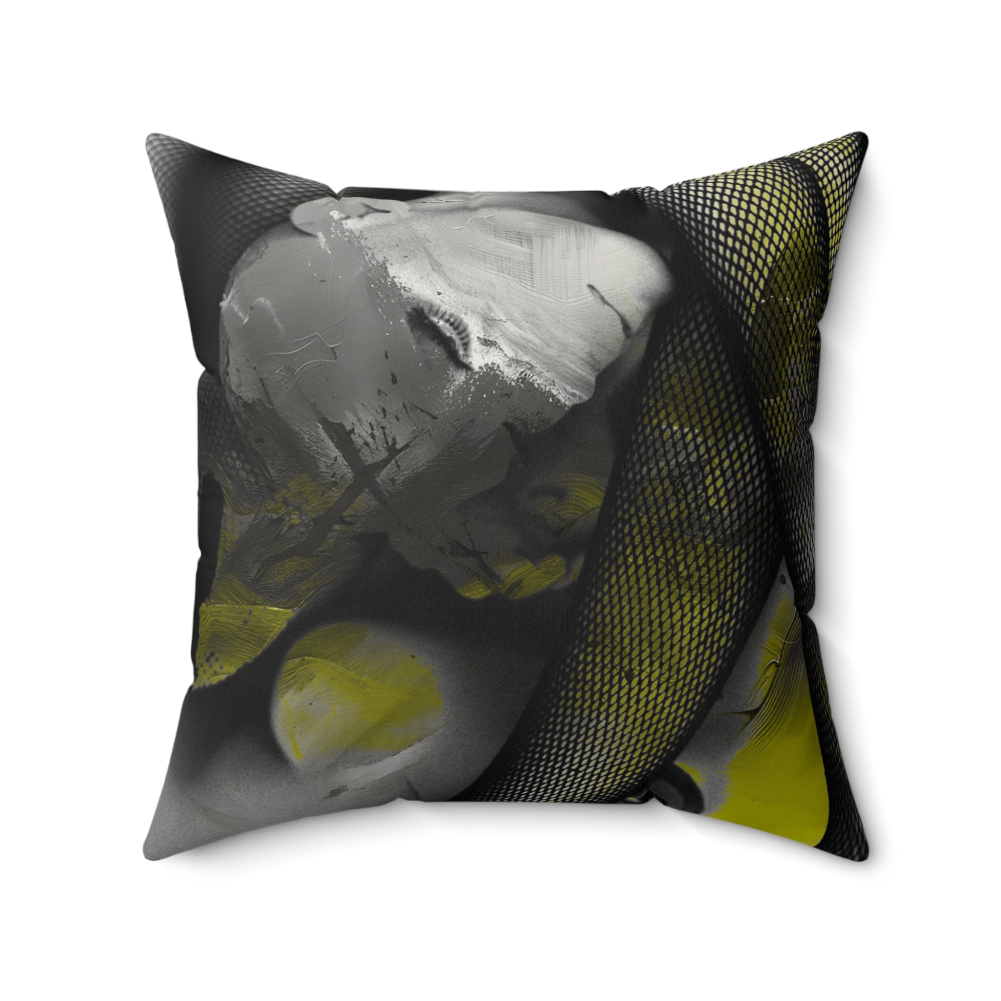 Toxic Devotion - Faux Suede Throw Pillow