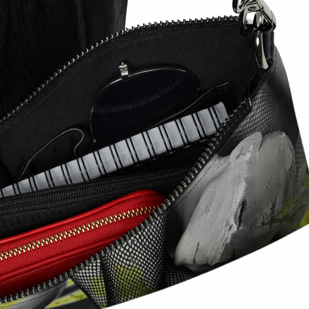 Toxic Devotion - Leather Crossbody Accessories Bag
