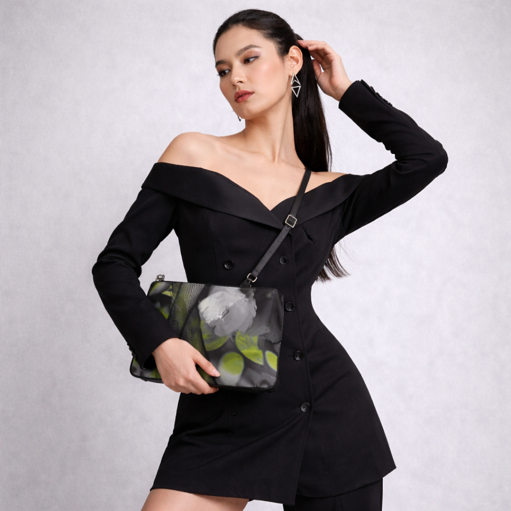 Toxic Devotion - Leather Crossbody Accessories Bag