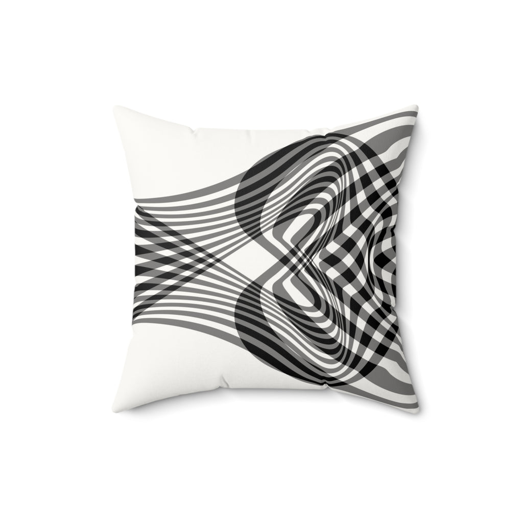 Trigger Warning - Faux Suede Throw Pillow
