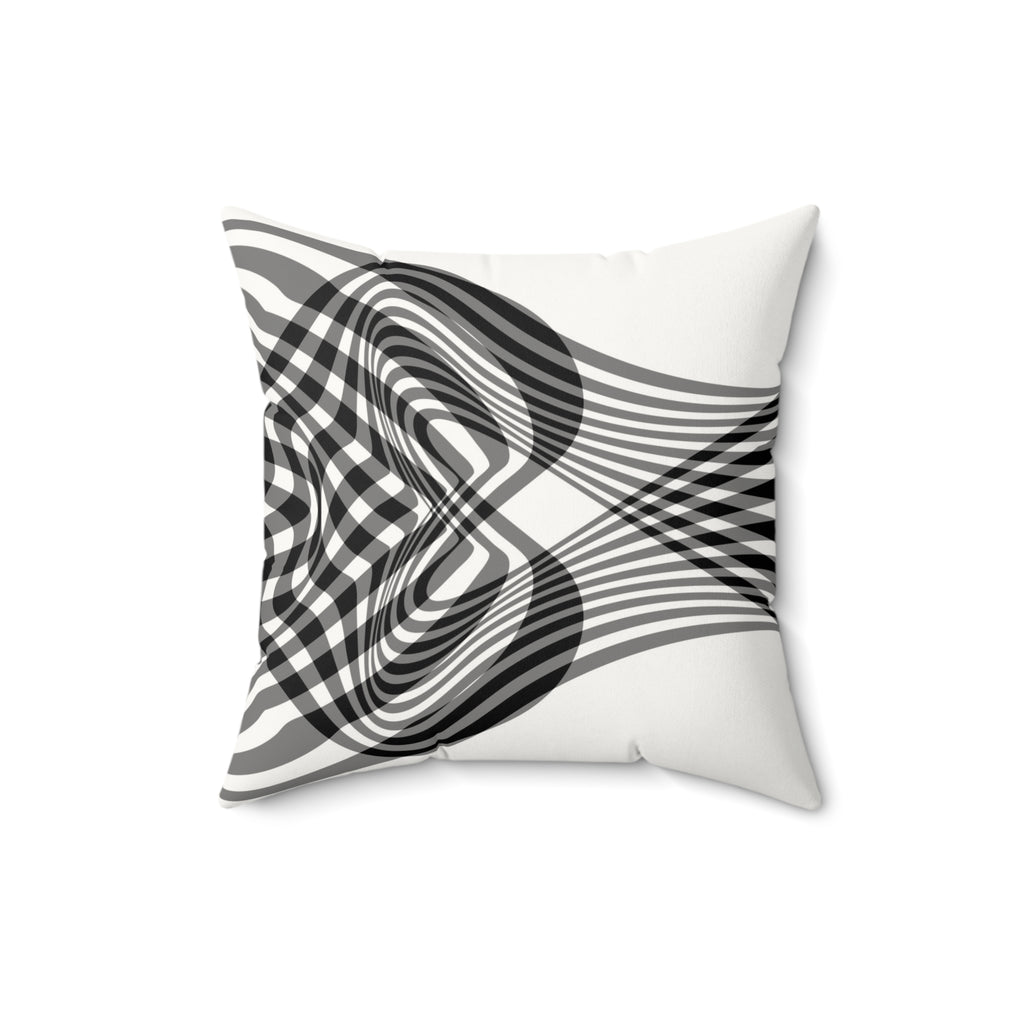 Trigger Warning - Faux Suede Throw Pillow