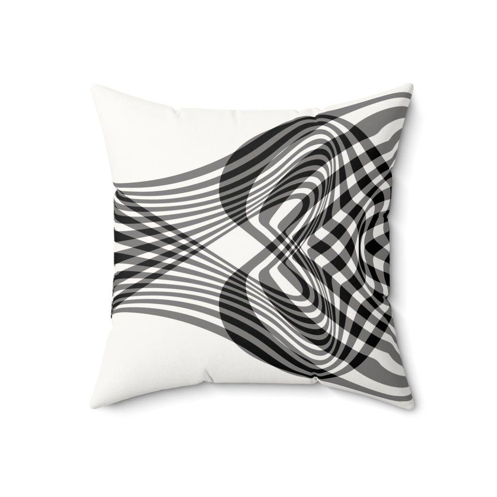 Trigger Warning - Faux Suede Throw Pillow