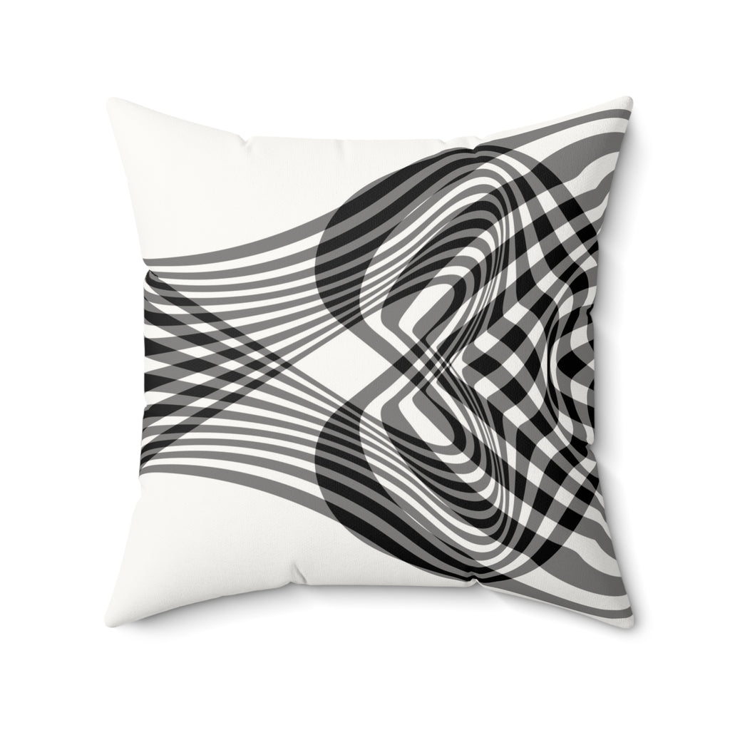 Trigger Warning - Faux Suede Throw Pillow