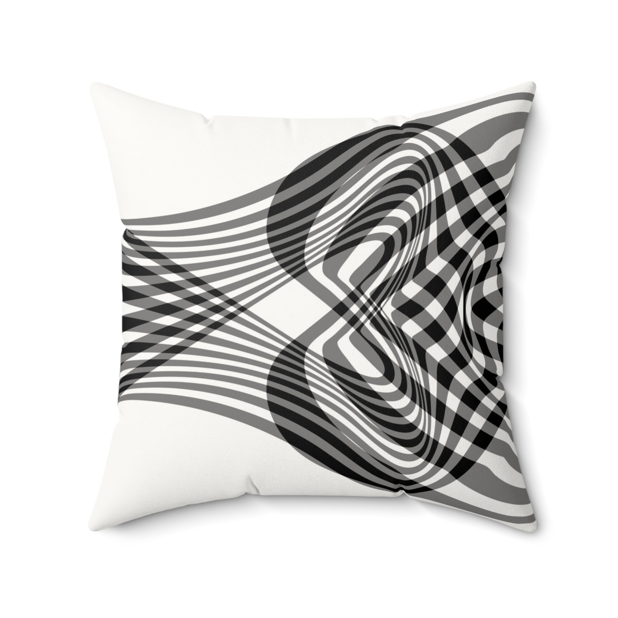 Trigger Warning - Faux Suede Throw Pillow