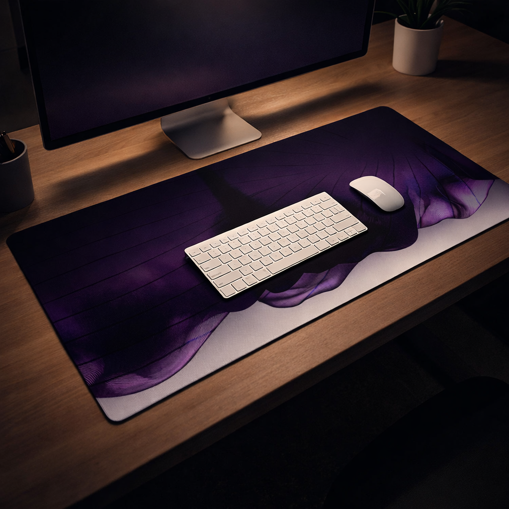 Veiled Current - Desk Mat