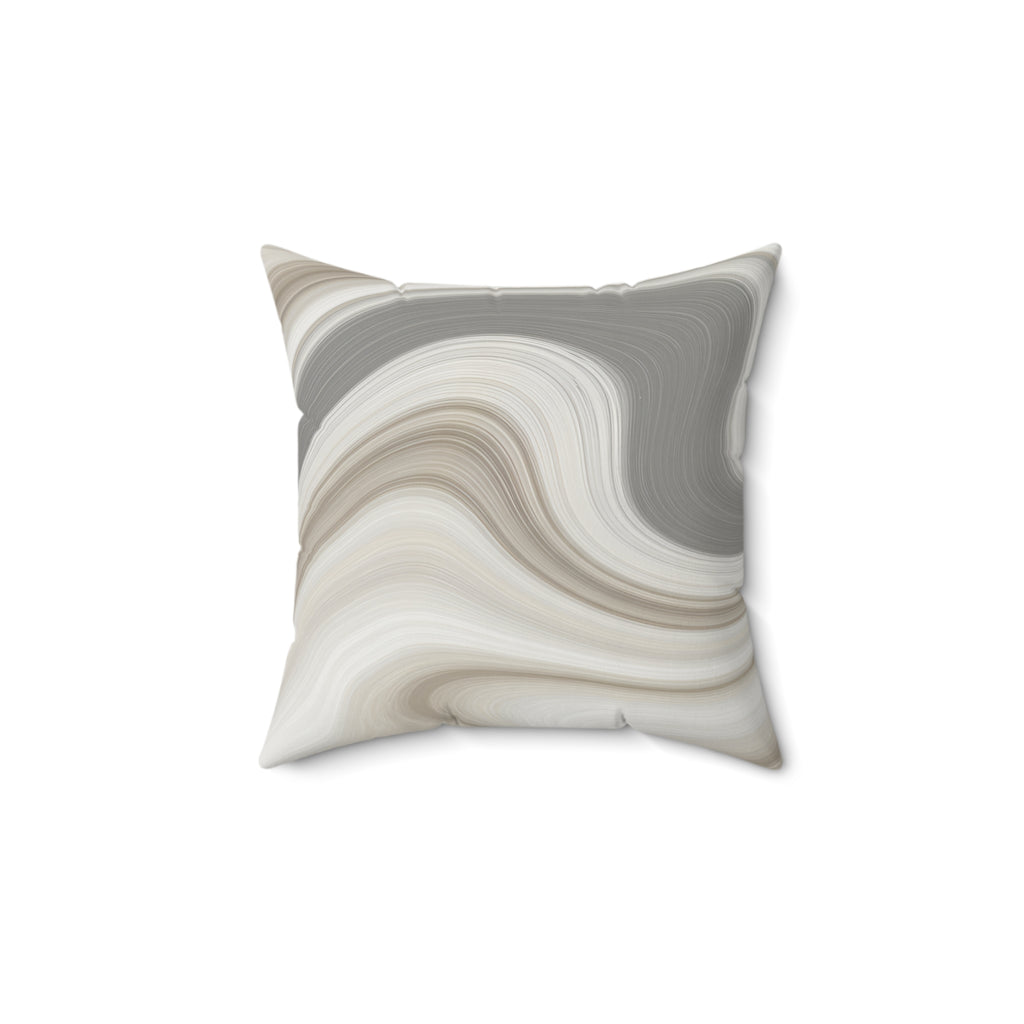 Vein Theory - Faux Suede Throw Pillow