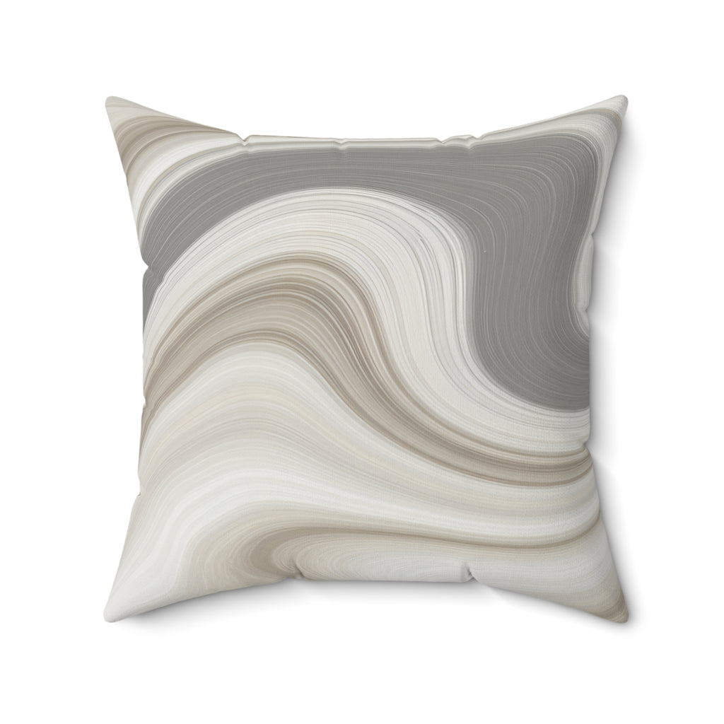 Vein Theory - Faux Suede Throw Pillow