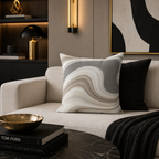 Vein Theory - Faux Suede Throw Pillow
