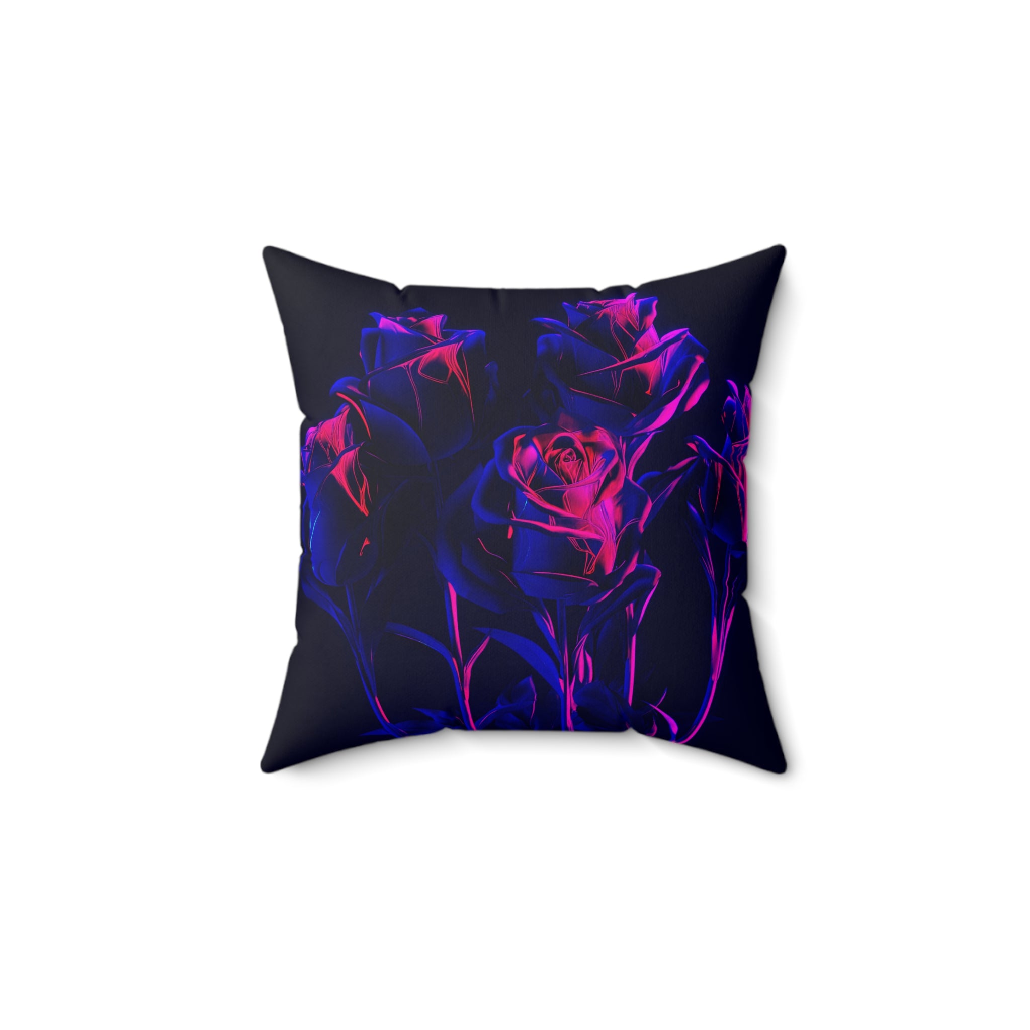 Velvet Voltage - Faux Suede Throw Pillow