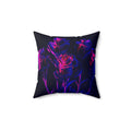 Velvet Voltage - Faux Suede Throw Pillow