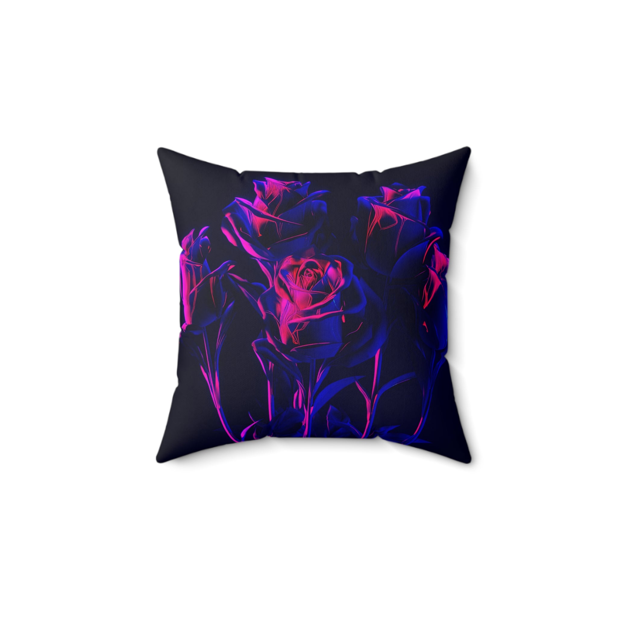 Velvet Voltage - Faux Suede Throw Pillow