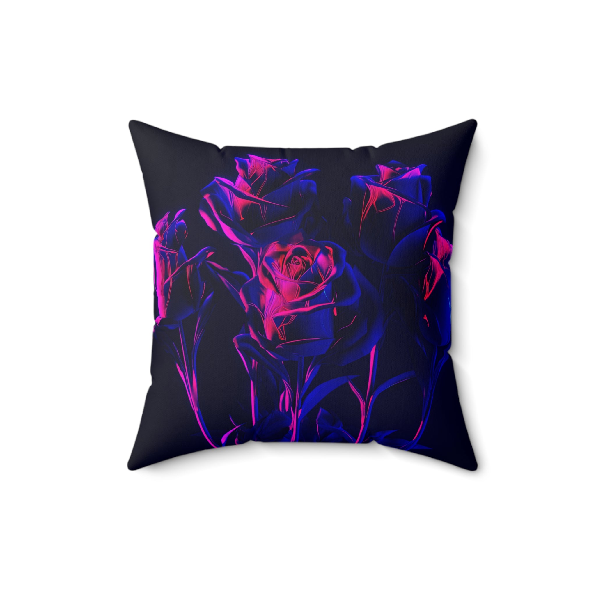 Velvet Voltage - Faux Suede Throw Pillow
