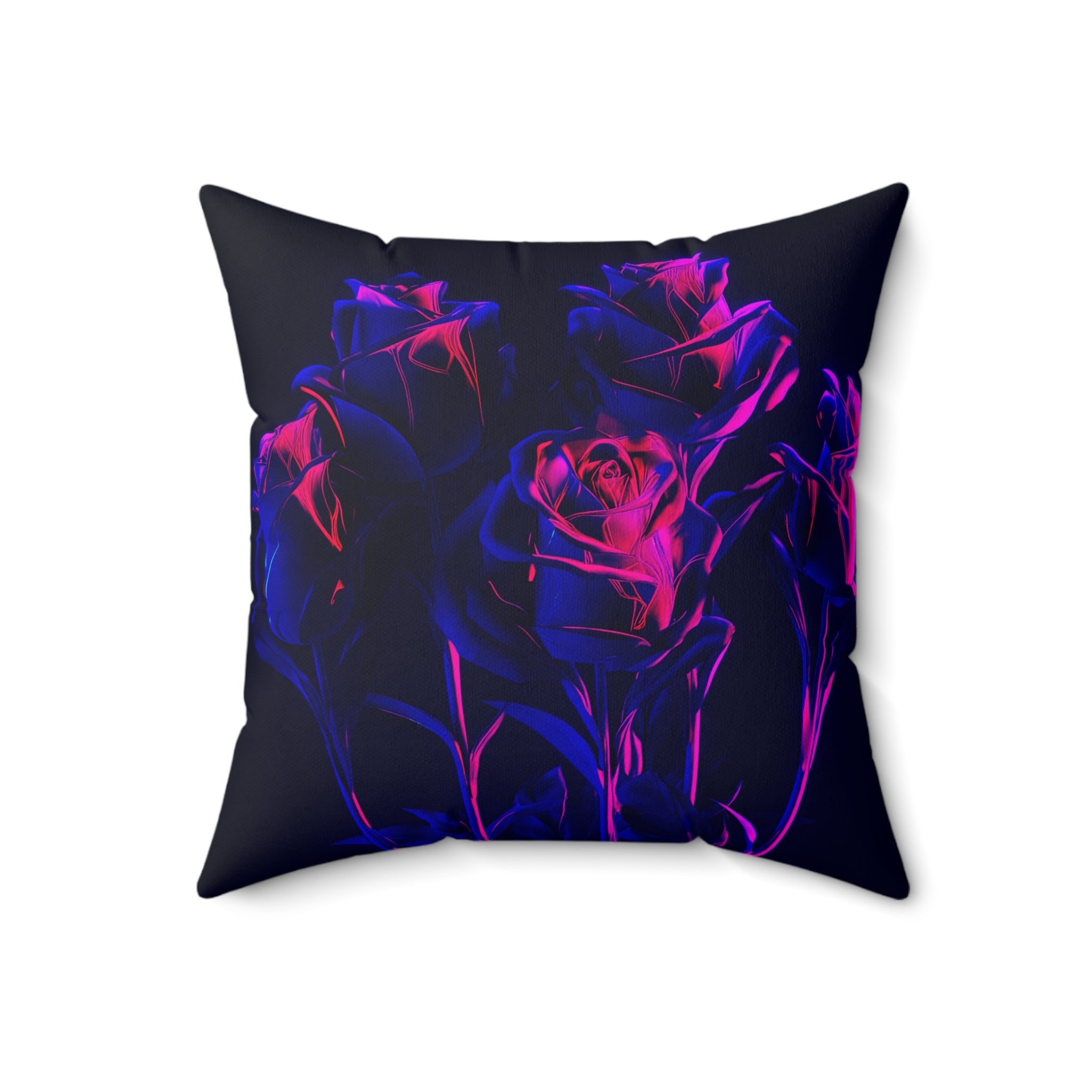 Velvet Voltage - Faux Suede Throw Pillow