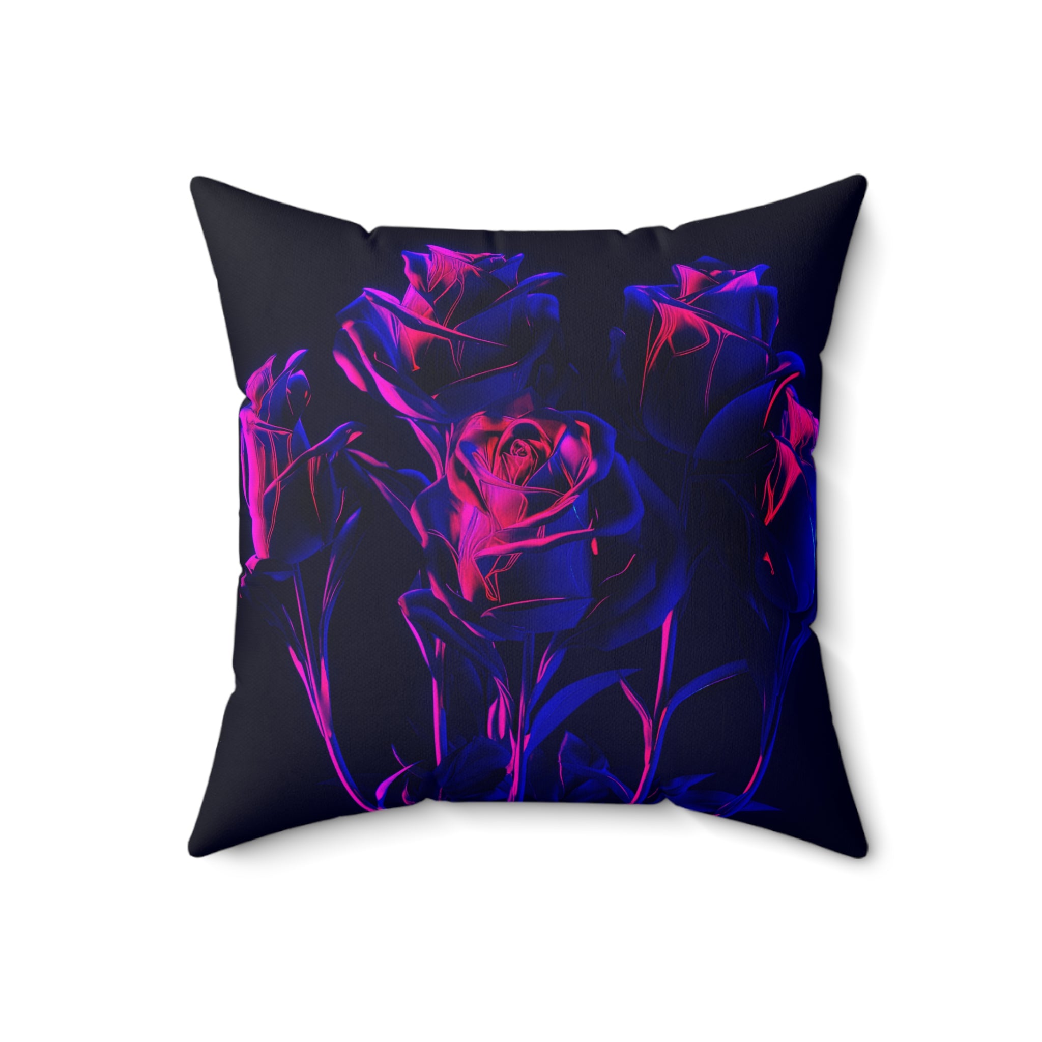 Velvet Voltage - Faux Suede Throw Pillow
