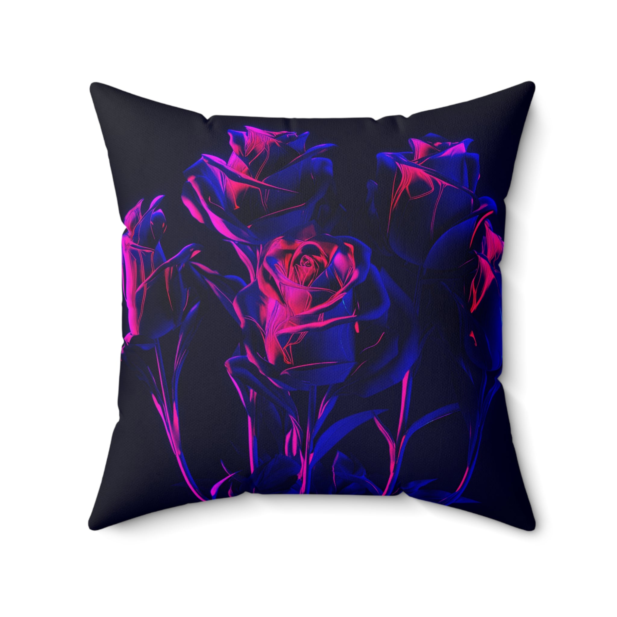 Velvet Voltage - Faux Suede Throw Pillow