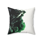 Venom in Vouge - Faux Suede Throw Pillow