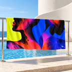 Parallel Heat | Beach Towel