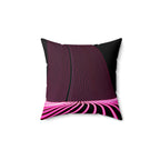 Voltage Surge - Faux Suede Throw Pillow