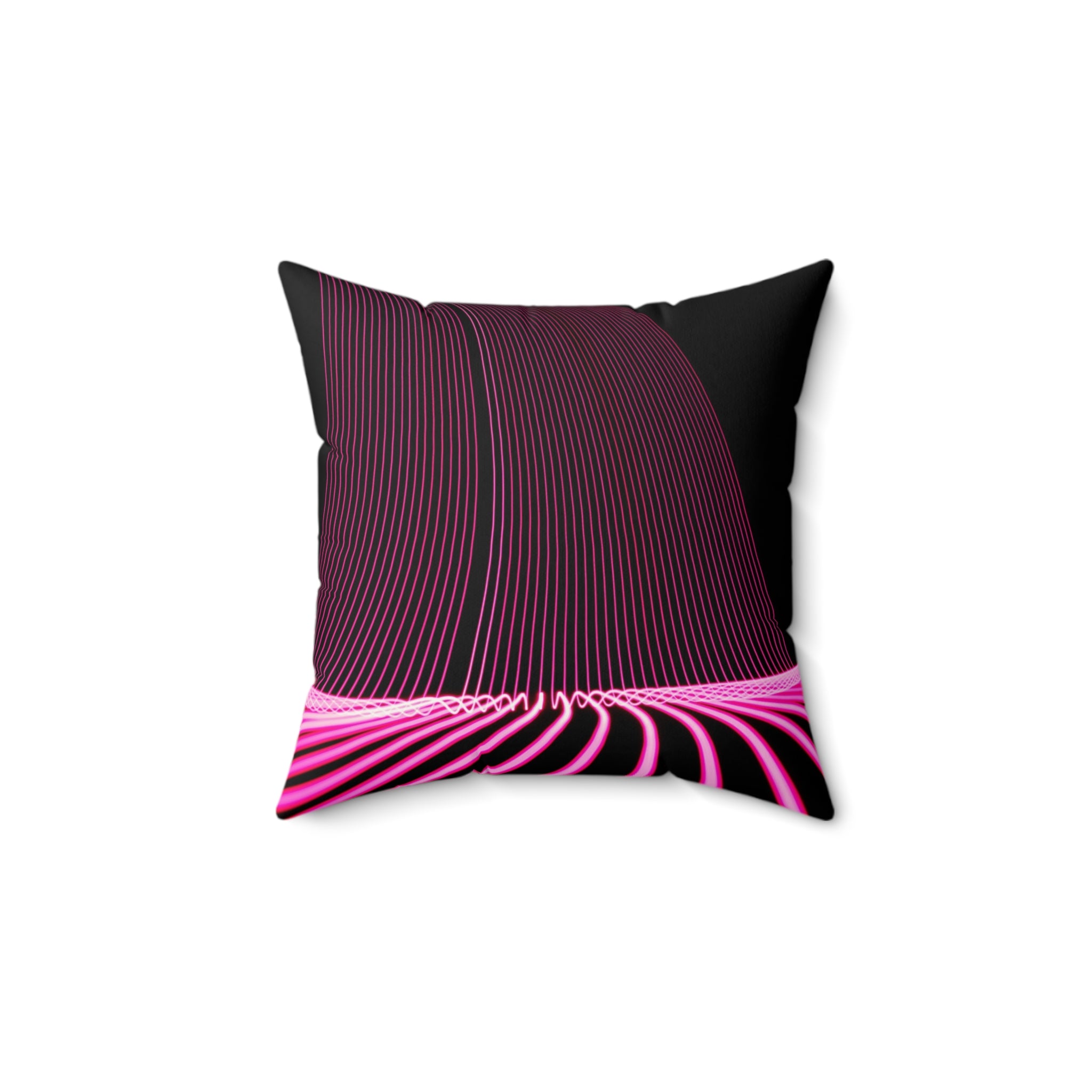 Voltage Surge - Faux Suede Throw Pillow