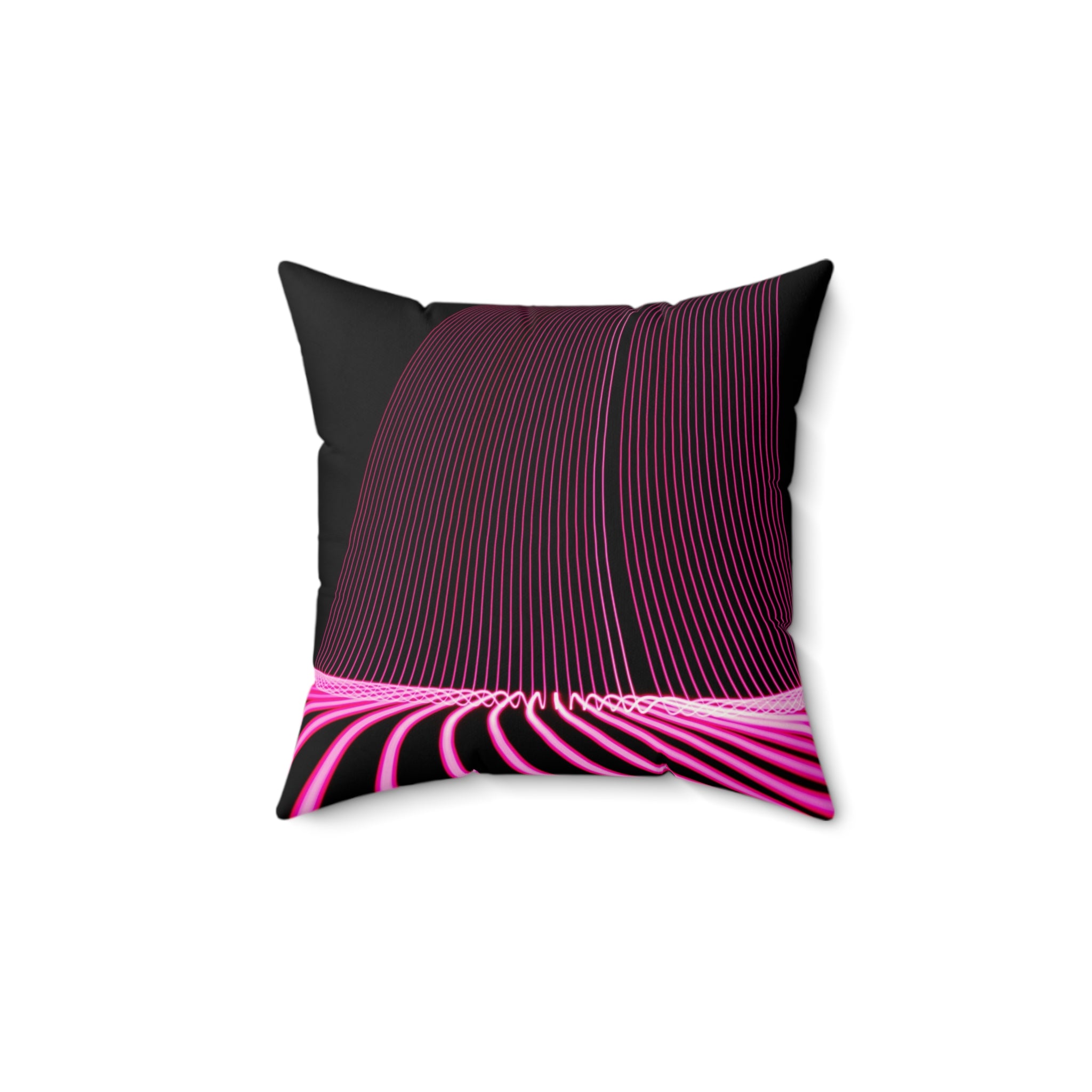 Voltage Surge - Faux Suede Throw Pillow