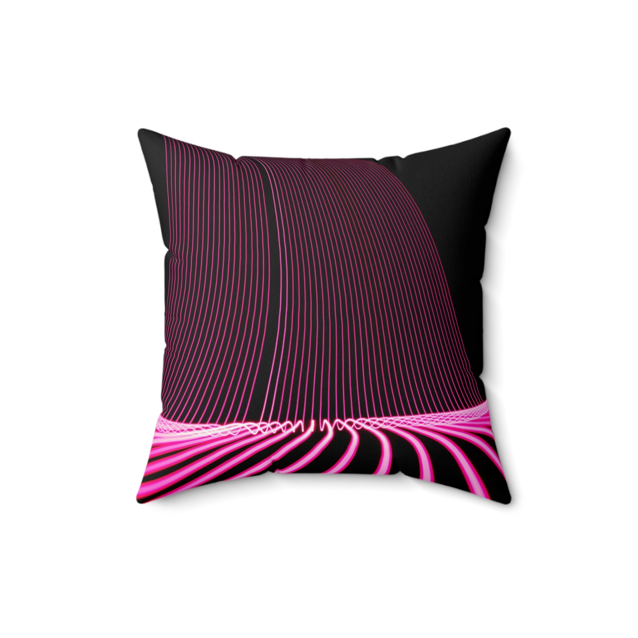 Voltage Surge - Faux Suede Throw Pillow