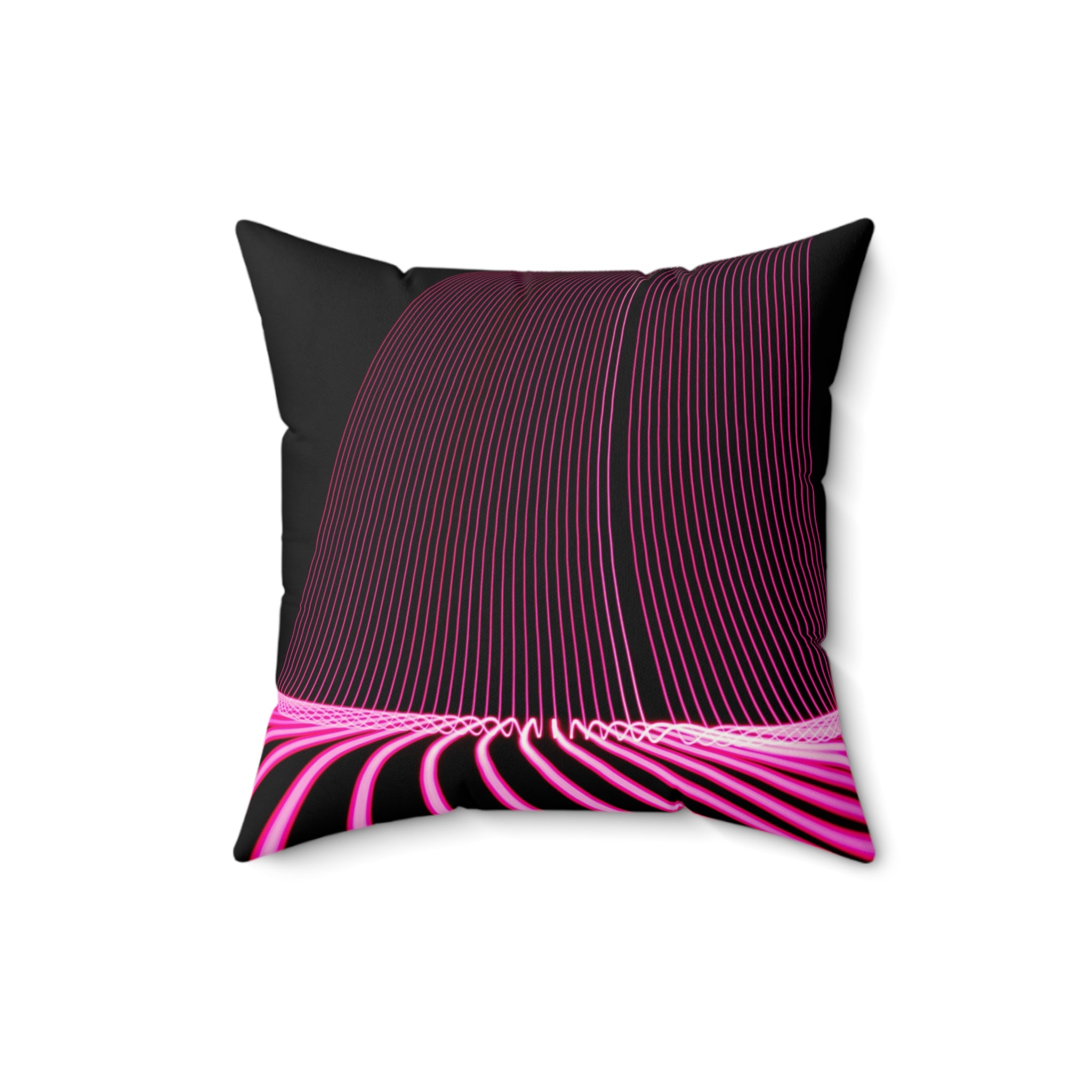 Voltage Surge - Faux Suede Throw Pillow