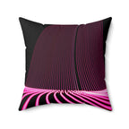 Voltage Surge - Faux Suede Throw Pillow